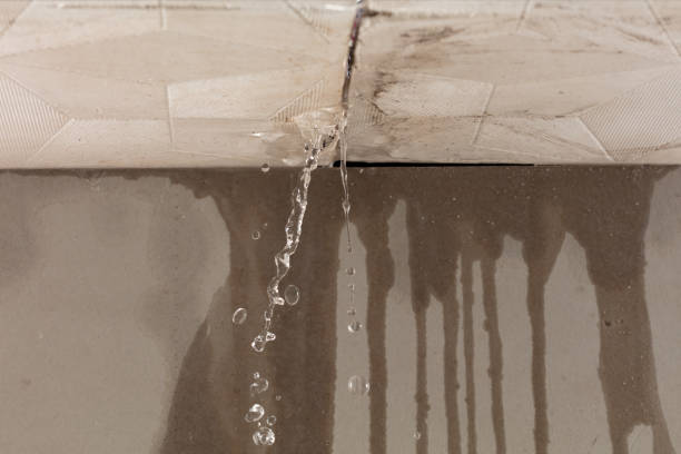 Professional Structural Drying technician working in Kingfield, ME